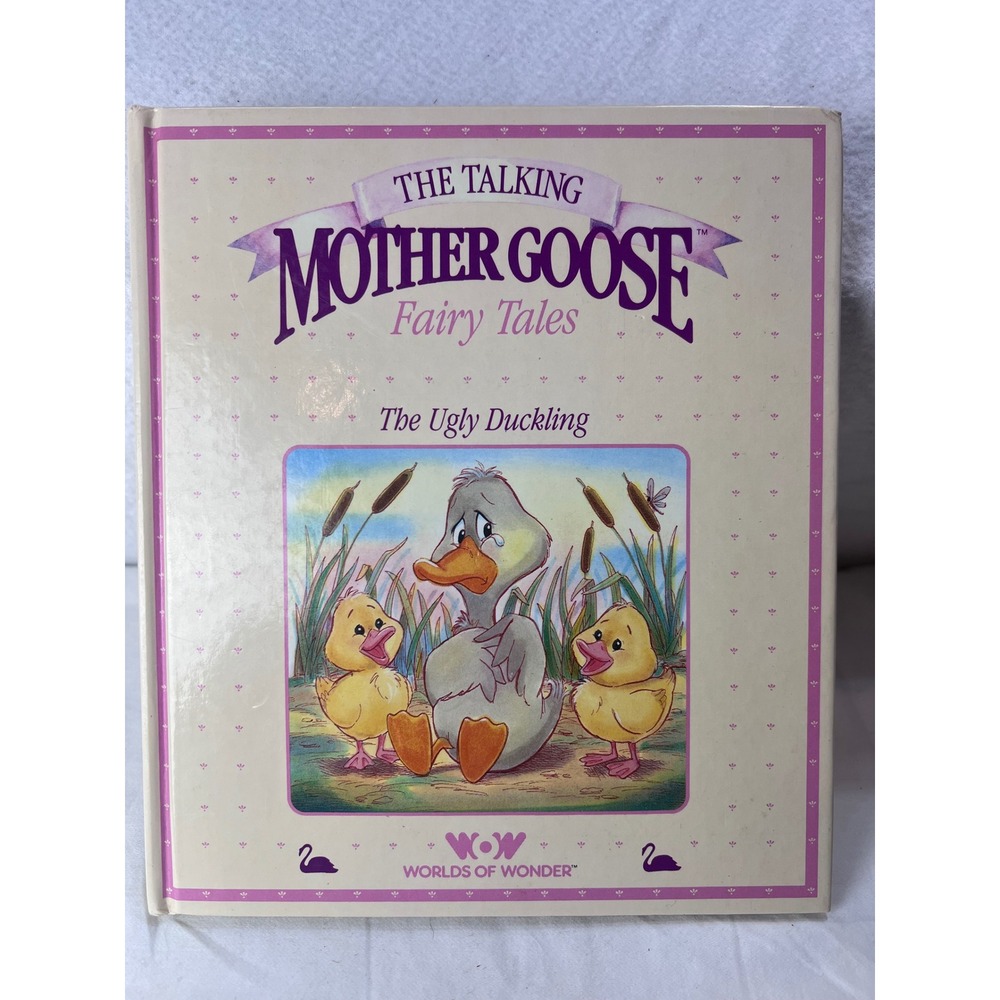 Worlds of Wonder Talking Mother Goose The Ugly Duckling Book 1986 Vintage WOW